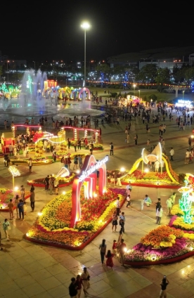 Những đường hoa xuân rực rỡ nhất 