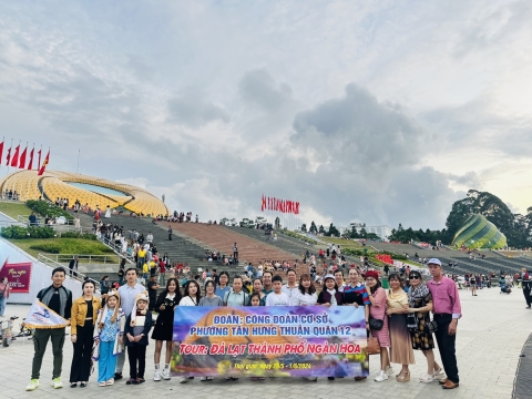 Đà Lạt 2024 - Công Đoàn Cơ Sở Phường Tân Hưng Thuận, Quận 12